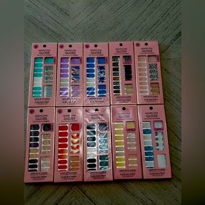 Dashing Diva Gloss nail wraps 10 pack new